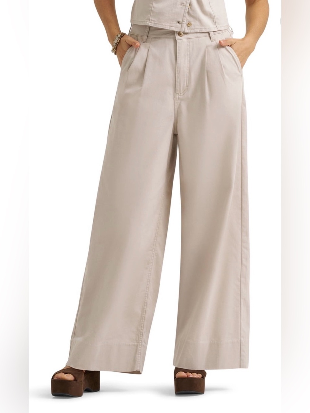 A549 Lee® Women's Heritage Loose Fit Trouser Pant NWT